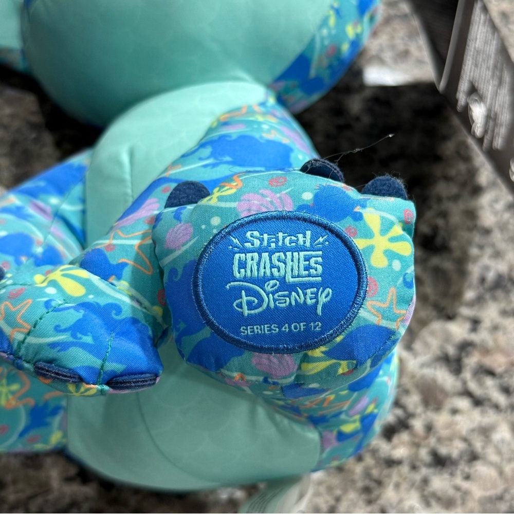 Stitch Crashes the The Little Mermaid Plush - #4 of 12 - Picture 8 of 9